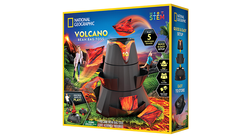 Volcano Bean Bag Toss