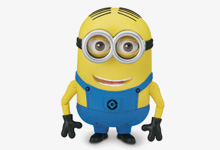 Despicable Me 2™ Special Feature Minion Dave Talking Action Figure