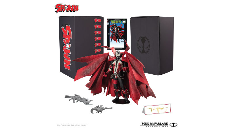 The Original Spawn Action Figure and Comic Remastered (2020)