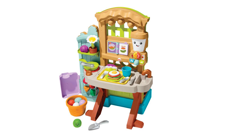 Fisher-Price Laugh & Learn Grow-the-Fun Garden to Kitchen