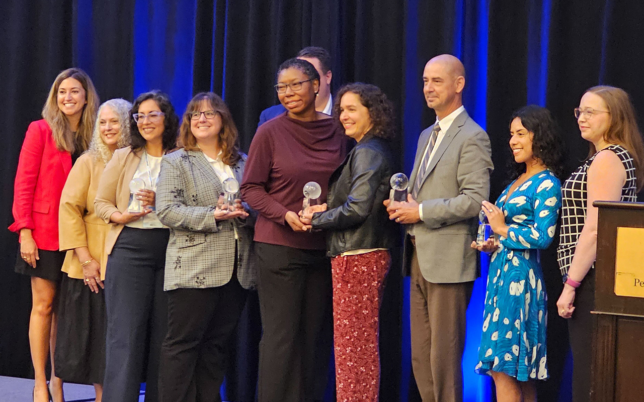 the toy association accepting ASI great thing award