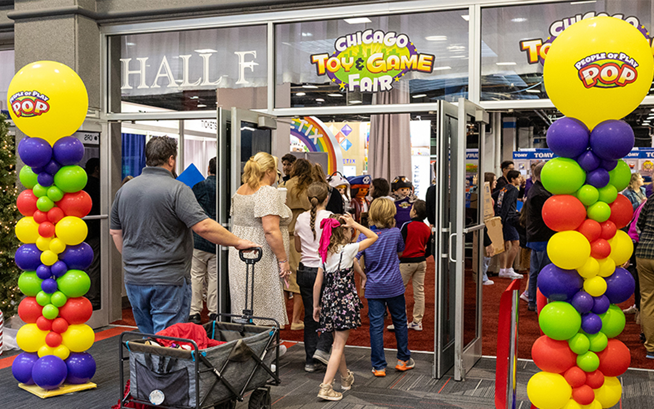 chicago toy and game fair show opening 2025
