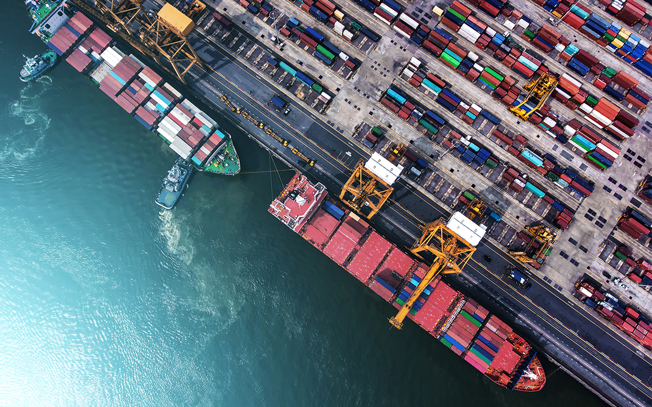 shipping port