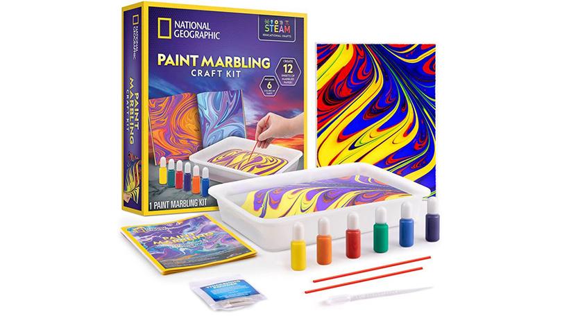 National Geographic Paint Marbling Craft Kit&nbsp;