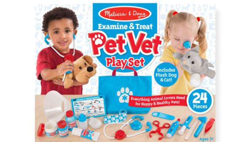 Examine & Treat Pet Vet Play Set